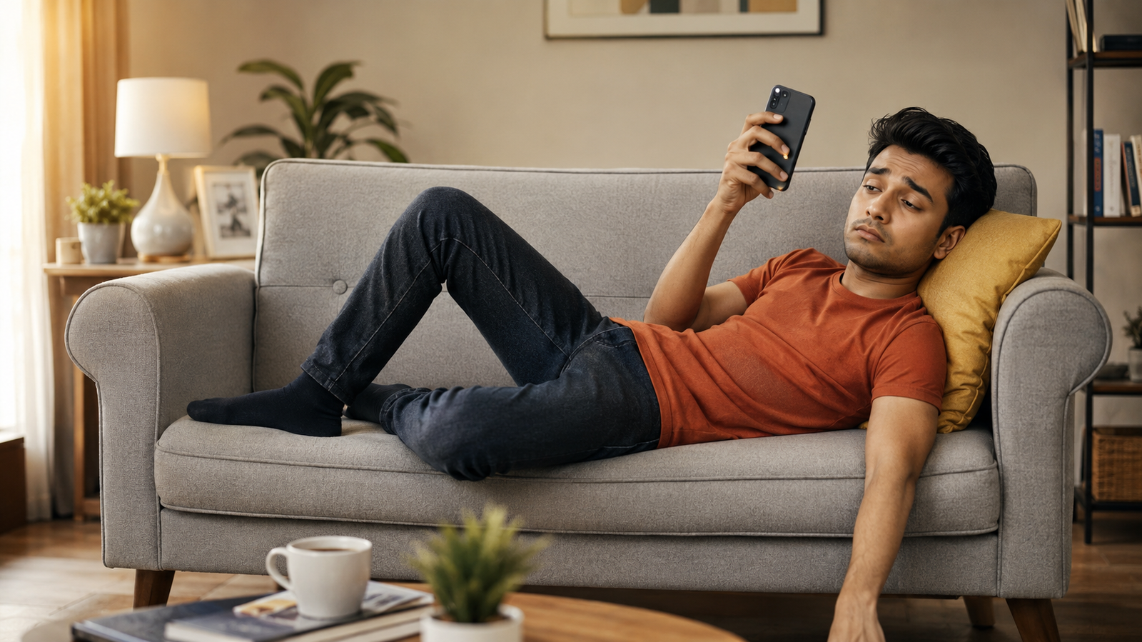 our body was on the couch. Your brain ran a marathon