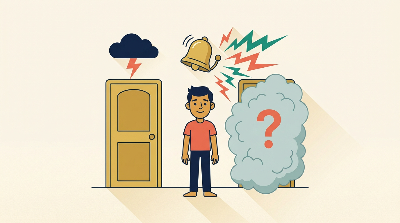 Uncertainty and the Brain: The Alarm Explained
